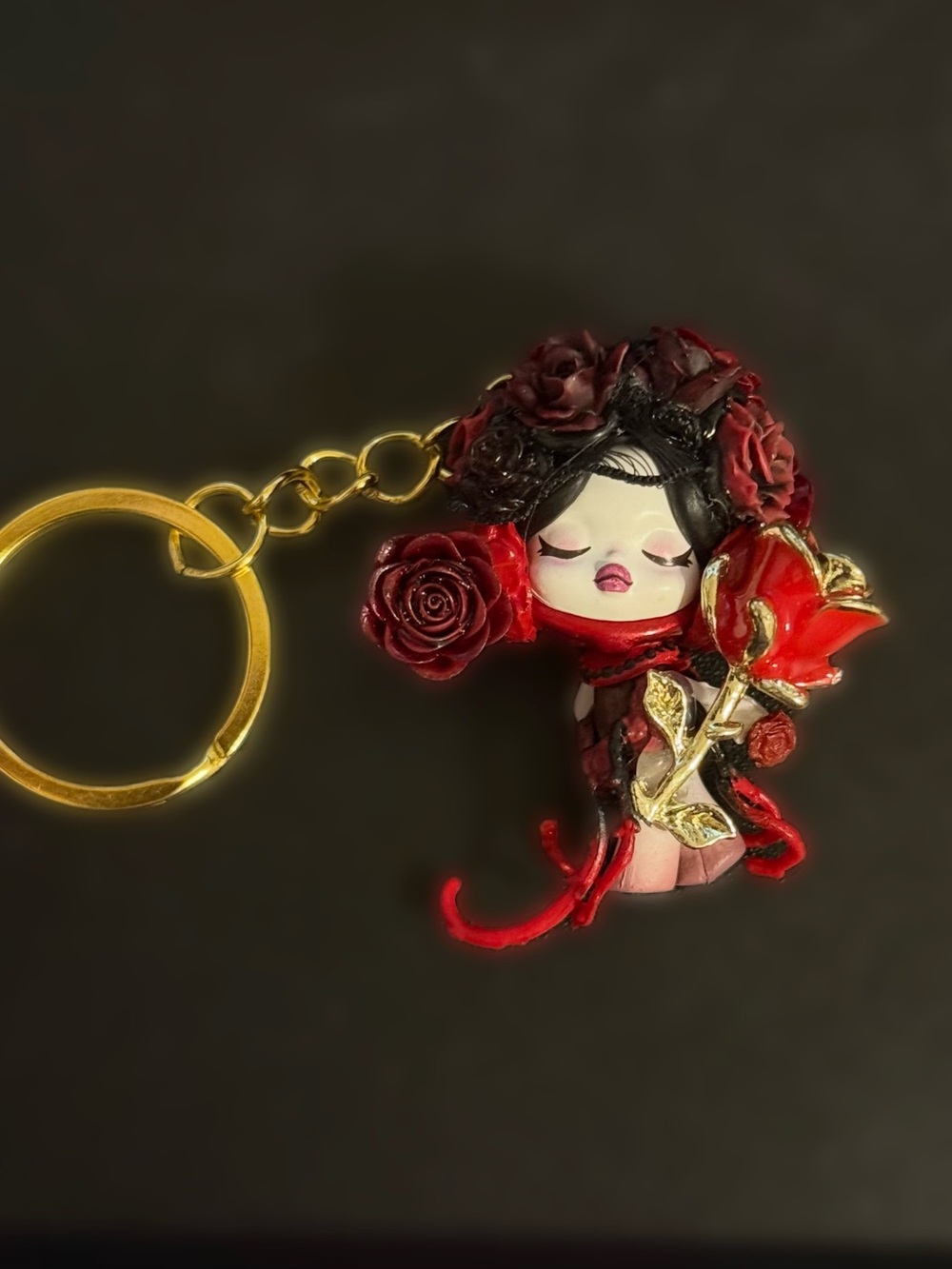 Skullpanda customized keychain